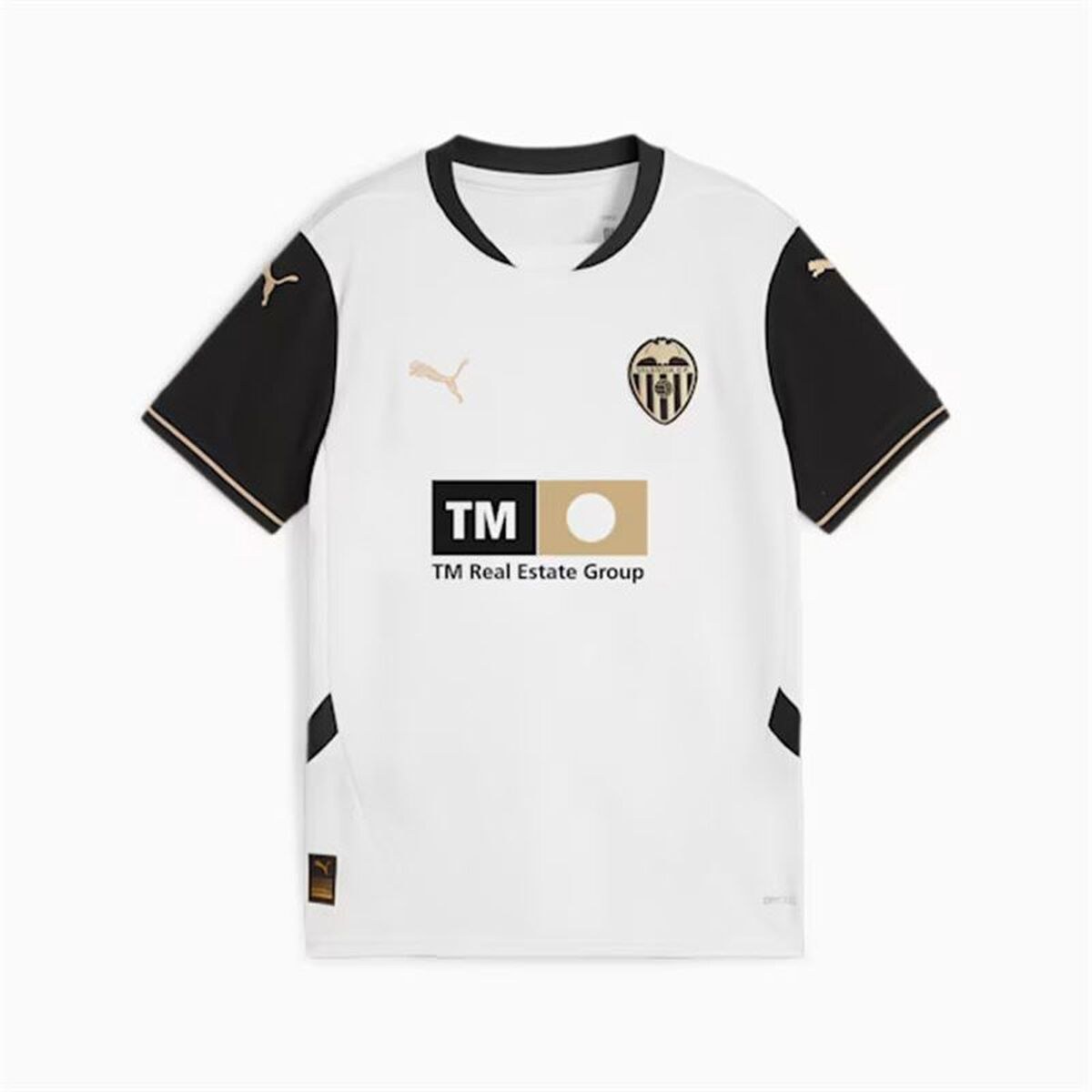 Children's Short Sleeved Football Shirt Valencia C.F. Home Replica
