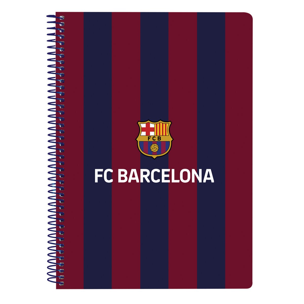 Notebook 24/25 Maroon Navy Blue A5 80 Sheets