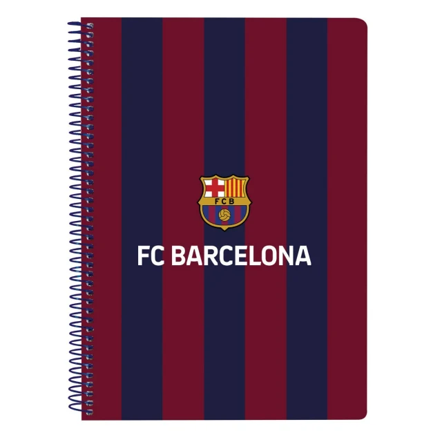 Notebook 24/25 Maroon Navy Blue A5 80 Sheets