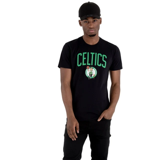 Short-sleeve Sports T-shirt NOS NBA BOSCEL 60505459 Black