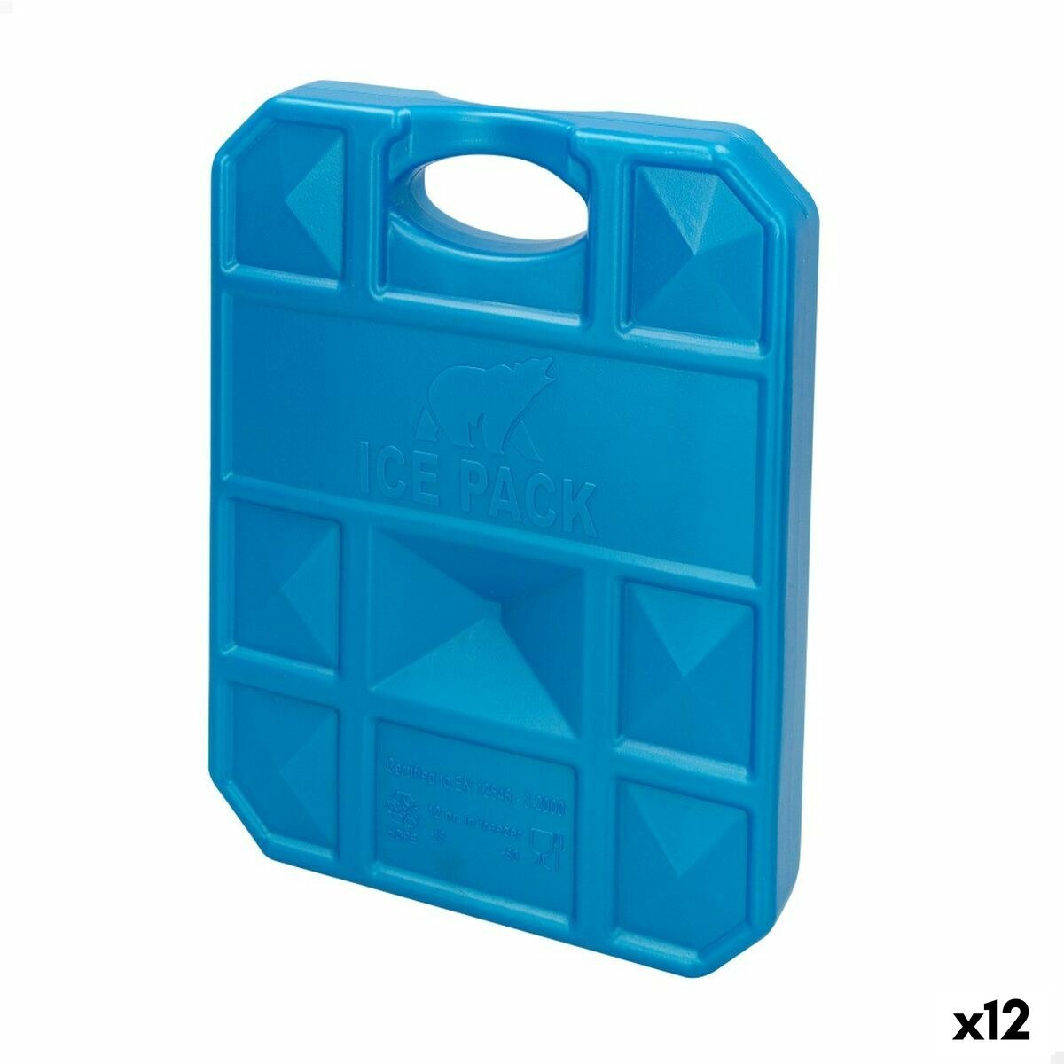 Cold Accumulator Blue 1 kg 18,5 x 24 x 3,3 cm (12 Units)