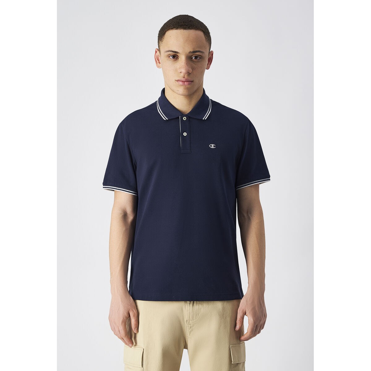 Men’s Short Sleeve Polo Shirt POLO 220897 NNY Navy Blue