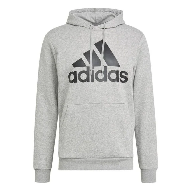 Men’s Hoodie Essentials Fleece Big Logo Light grey