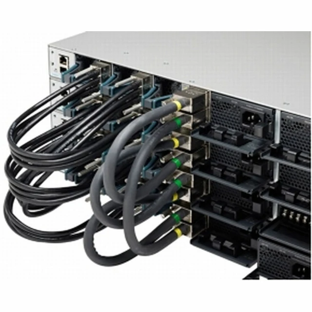UTP Category 6 Rigid Network Cable STACK-T1-50CM= Black 50 cm