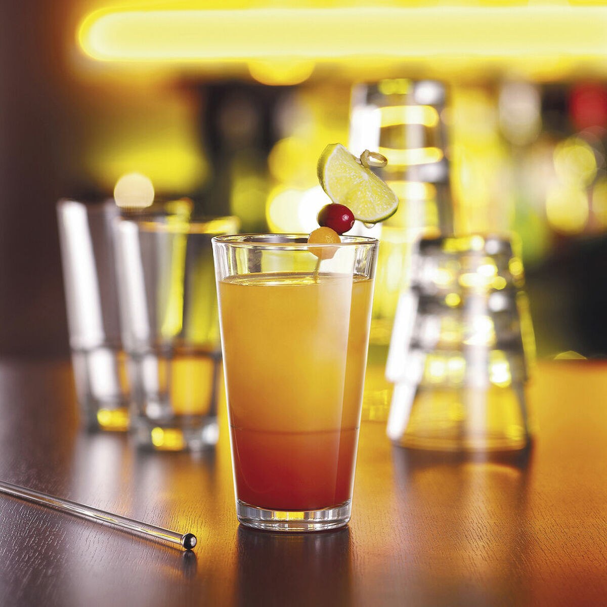 Set of glasses Stack Up 6 Units Transparent Glass (35 cl)
