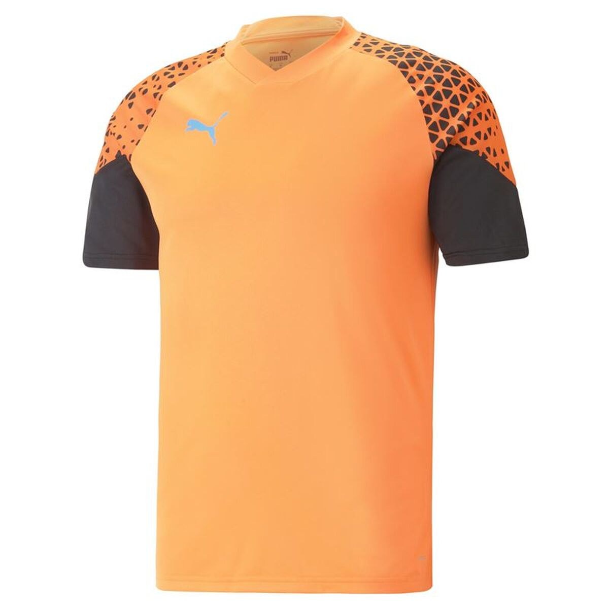 Men's Short-sleeved Football Shirt Individual Cup Training Ultra Orange