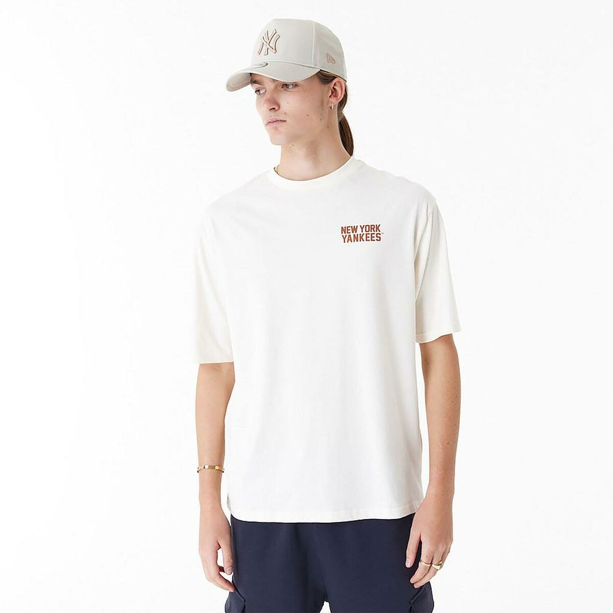Short-sleeve Sports T-shirt WORDMARK OS TEE NEYYAN 60435536 White