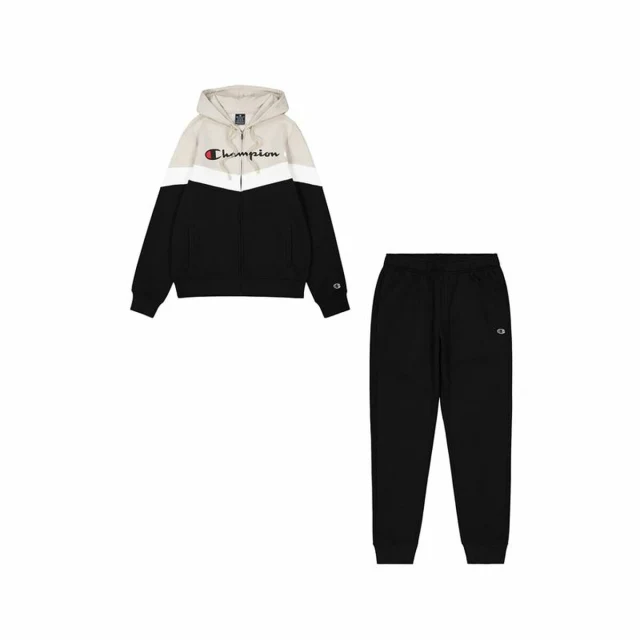 Adult's Sports Outfit Black Multicolour 2 Pieces