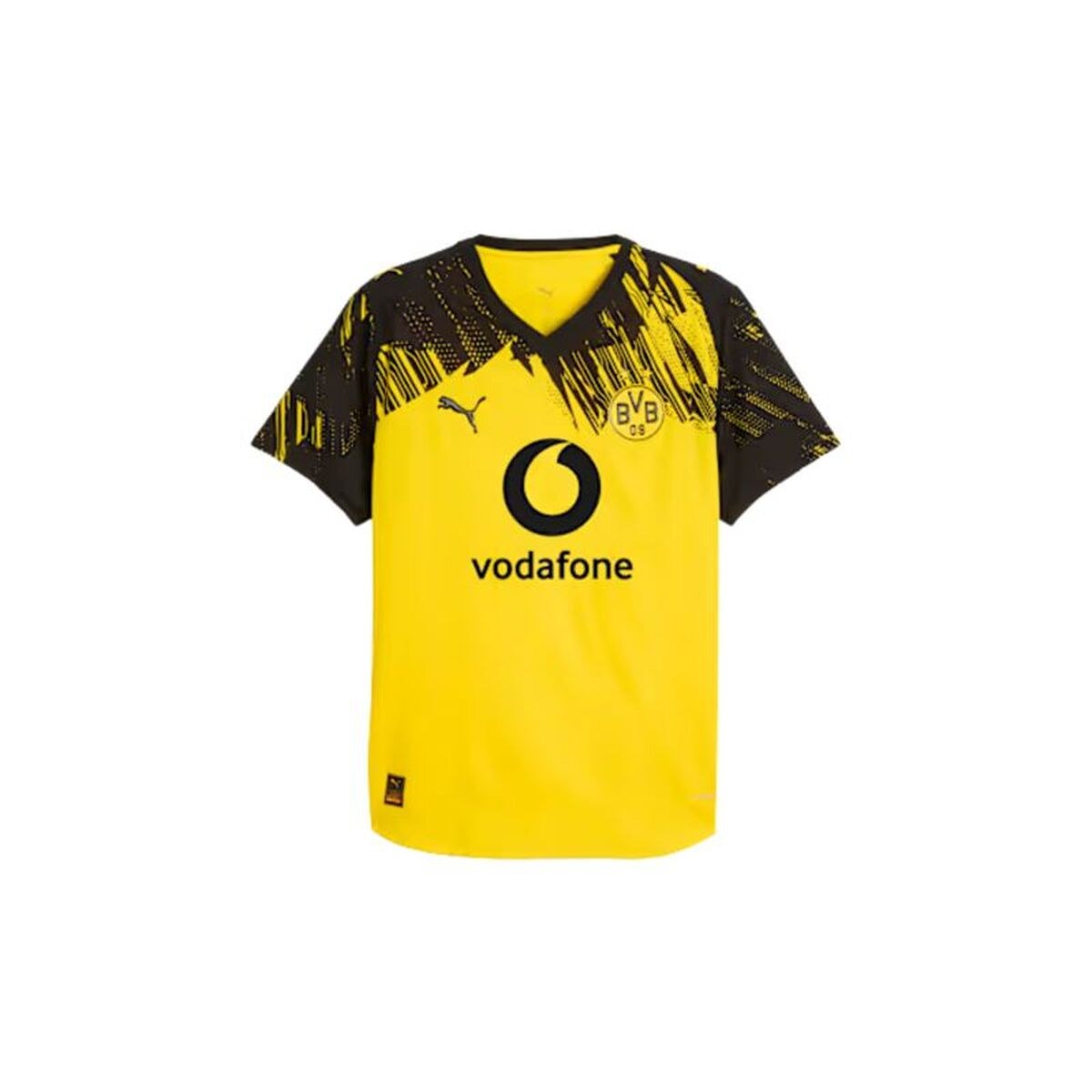 Men's Short-sleeved Football Shirt Borussia Dortmund Cup Repli