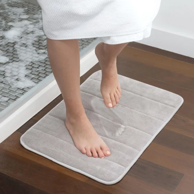 Non-slip Shower Mat IG813437 Beige Grey Plastic (Refurbished B)
