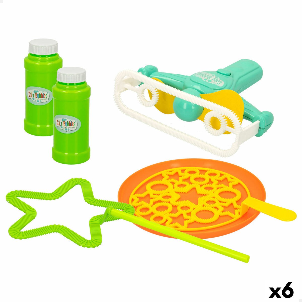 Bubble Blowing Game 15 x 16 x 5 cm (6 Units)