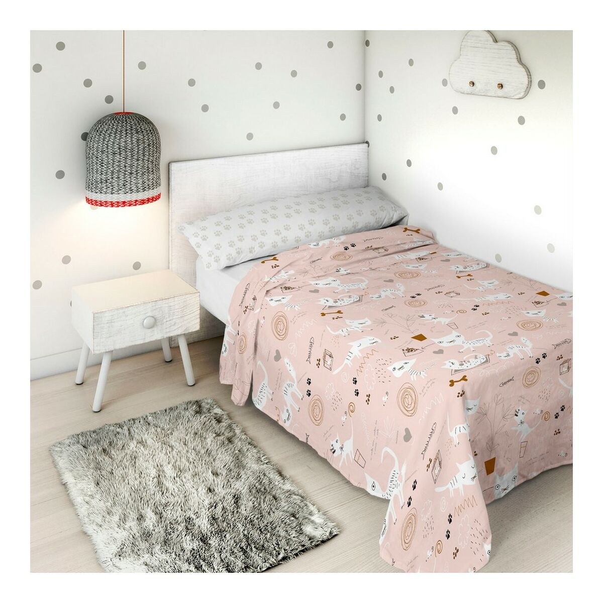 Bedding set Gatos 4 Super king 260 x 270 cm