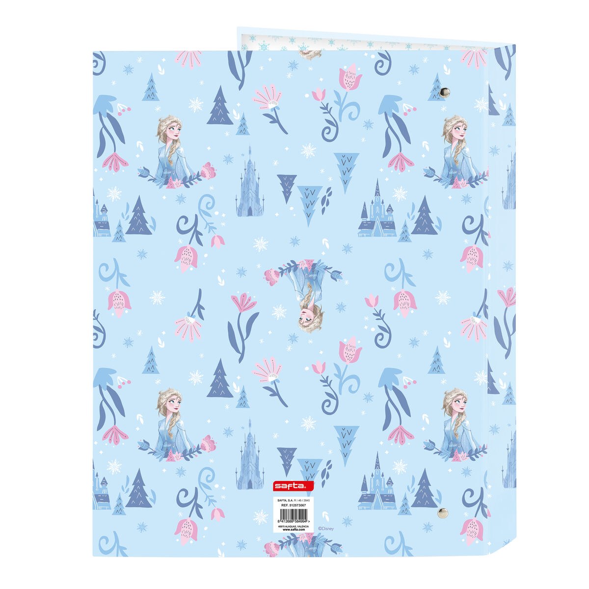 Ring binder Ice magic Blue A4 26.5 x 33 x 4 cm