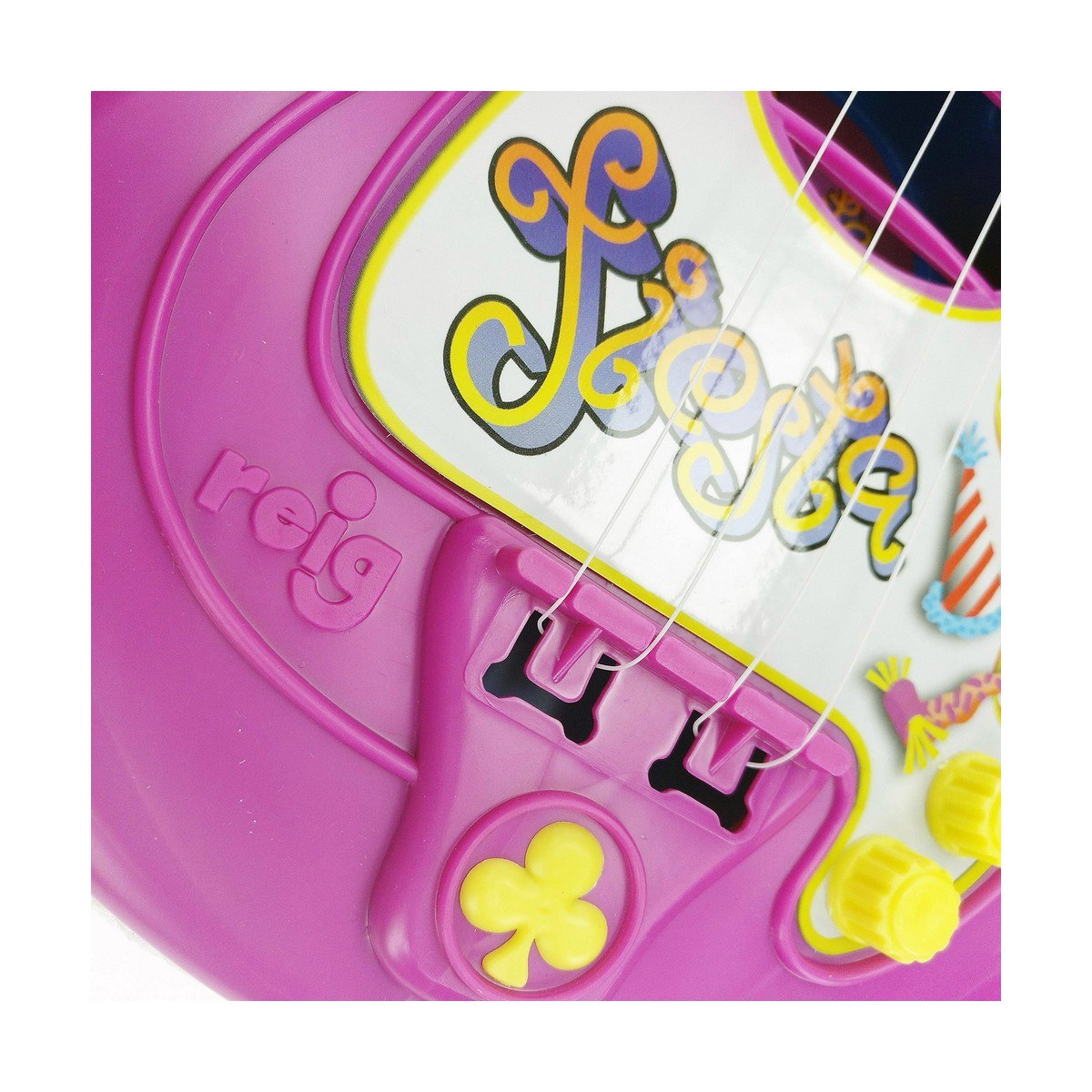 Baby Guitar Party 4 Cords Electric Blue Purple