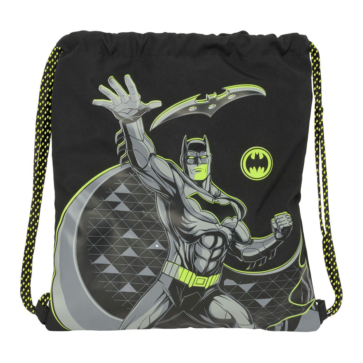 Backpack with Strings Game over Black 35 x 40 x 1 cm