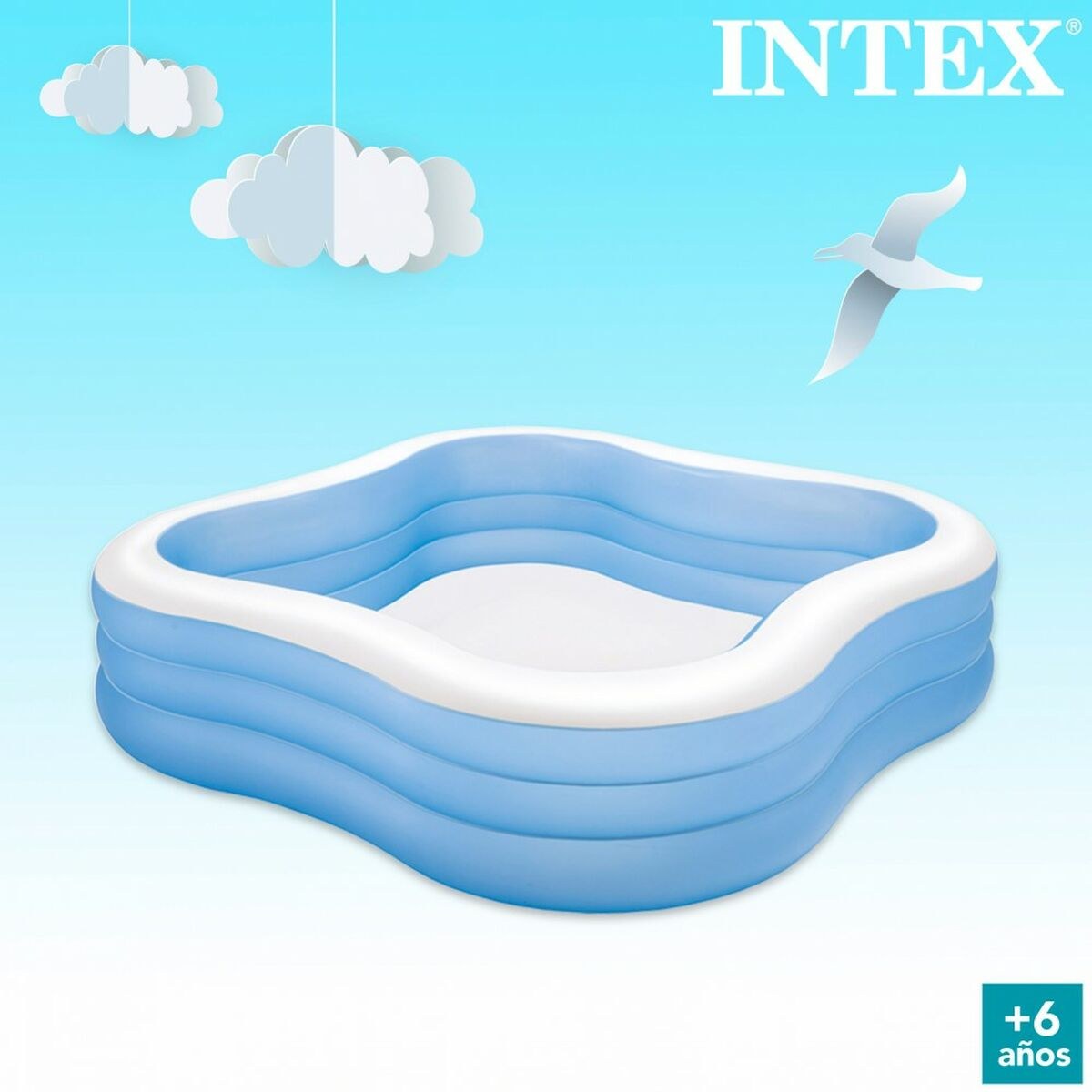 Inflatable pool 57495NP 1250 L 229 x 56 x 229 cm