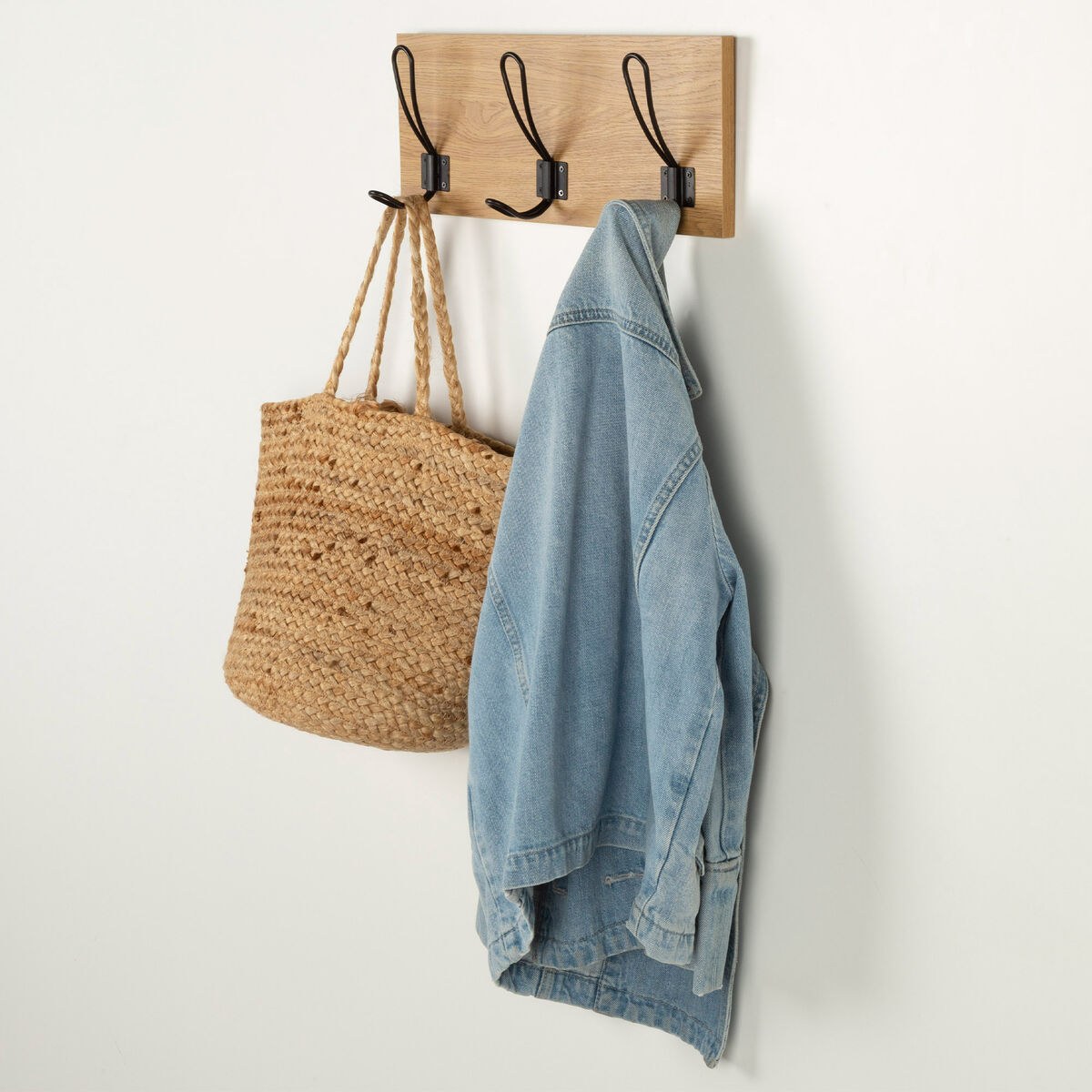 Coat rack MDF Wood (6 Units)