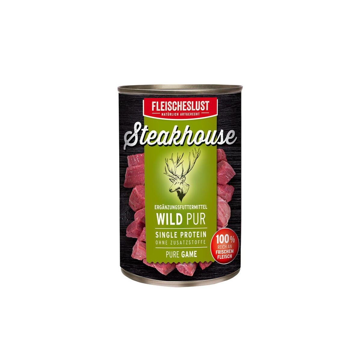 Wet food Pure 800 gr Deer