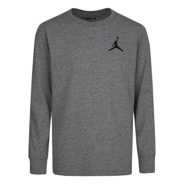 Children’s Long Sleeve T-shirt JDB JUMPMAN AIR EMB 95A903 Grey