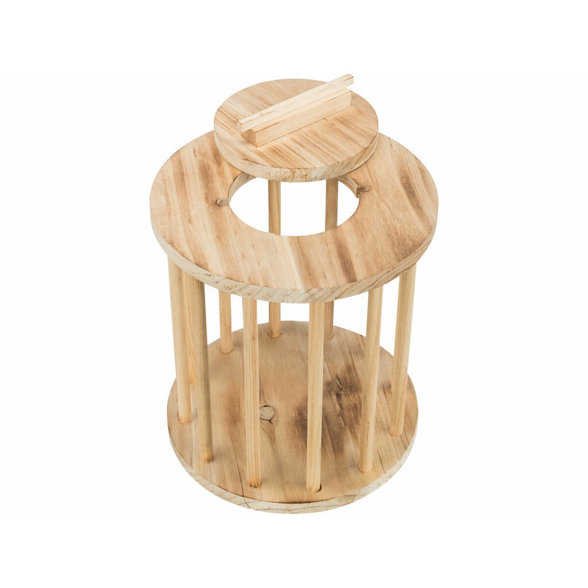 Toy for Rodents Wood Ø 20 × 23 CM Brown