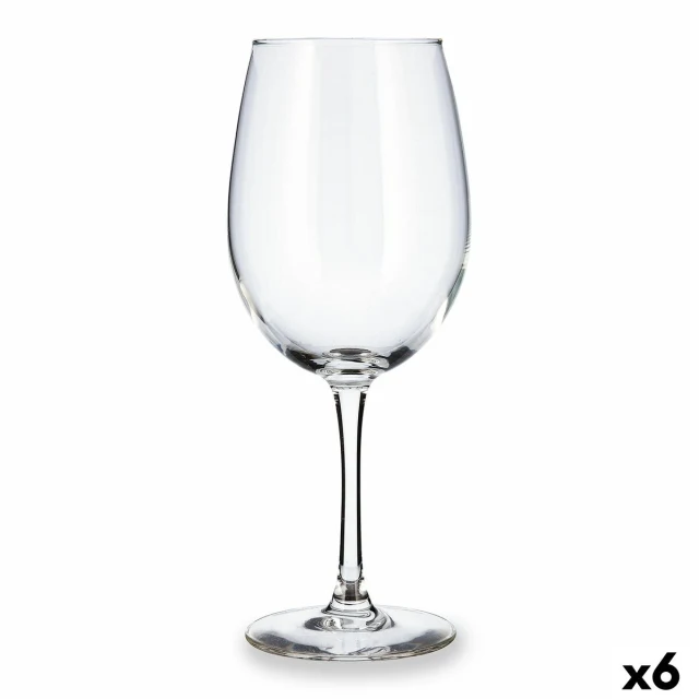 Wine glass Duero Transparent Glass (580 ml) (6 Units)