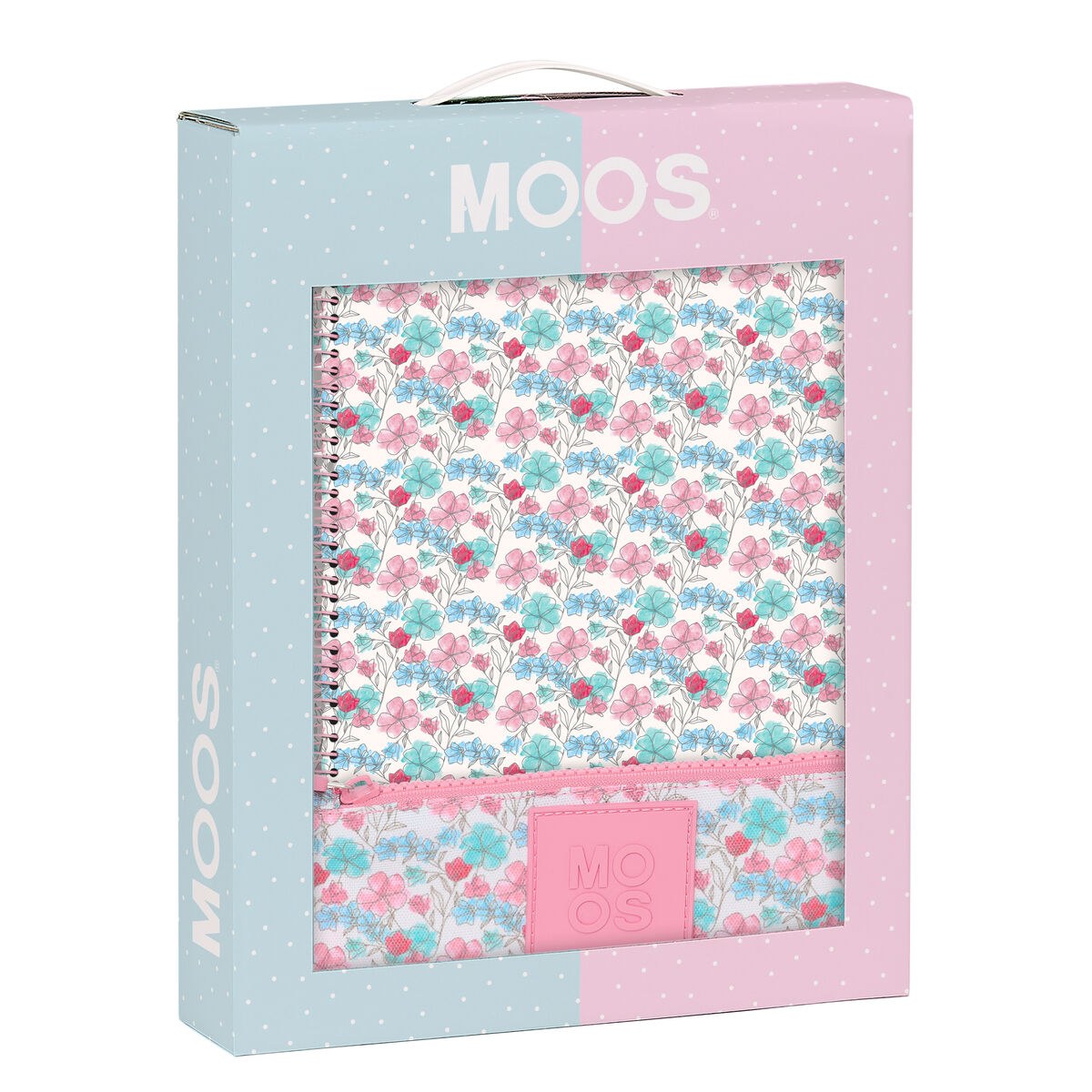 Stationery Set Flores 28 x 35 x 6 cm 3 Pieces