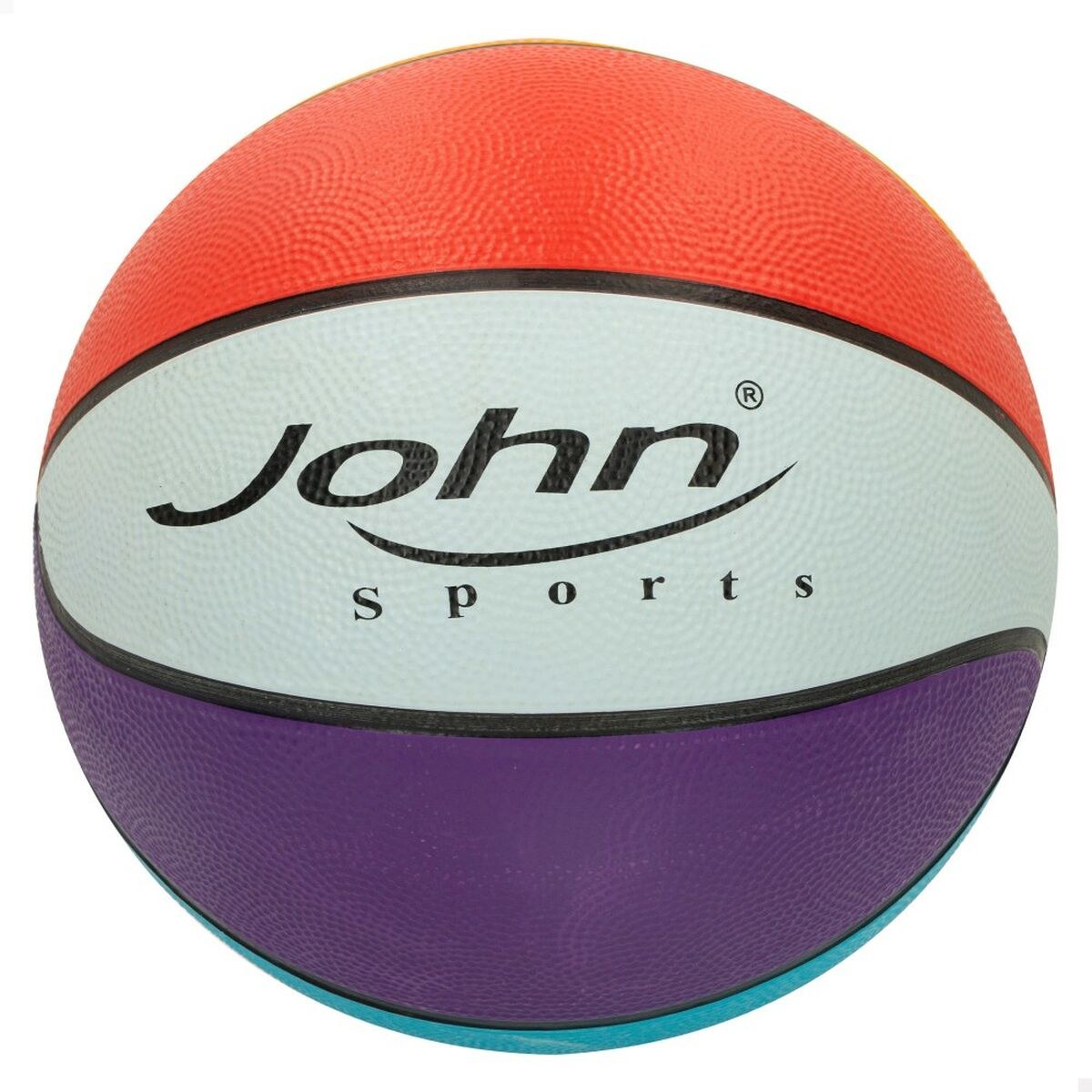 Basketball Ball Rainbow 7 Ø 24 cm 12 Units