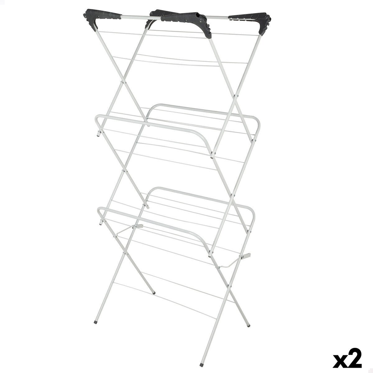 Clothes Line Metal 62 X 140 X 45 CM (2 Units)
