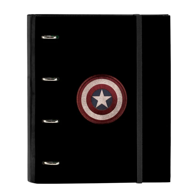 Ring binder Black (27 x 32 x 3.5 cm)