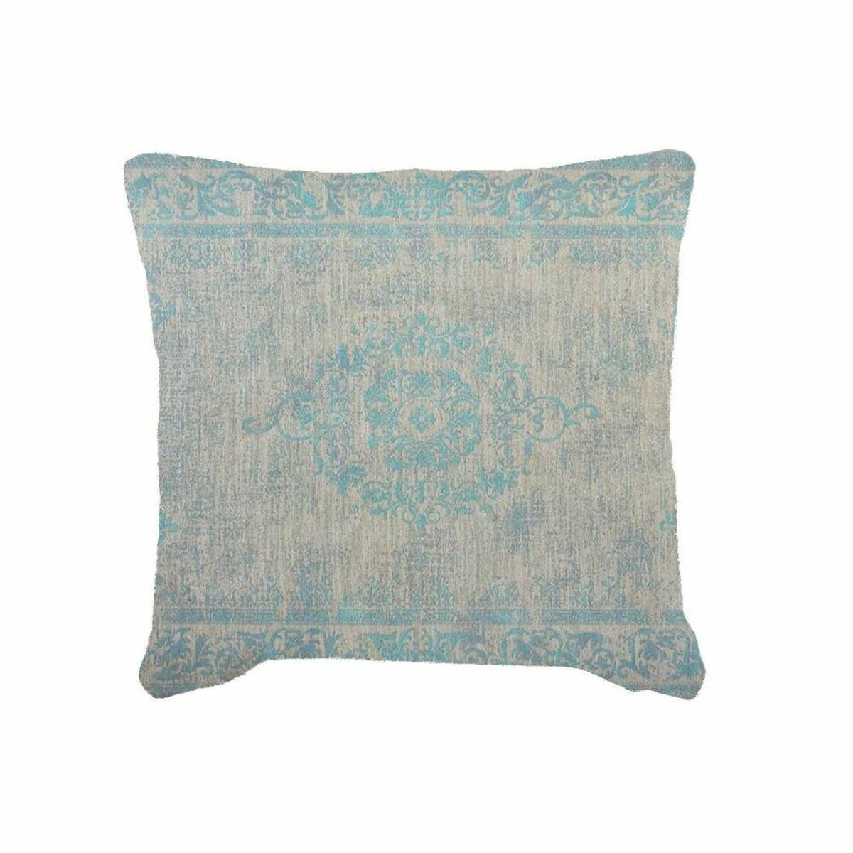 Cushion Turquoise Polyester (45 x 12 x 45 cm)