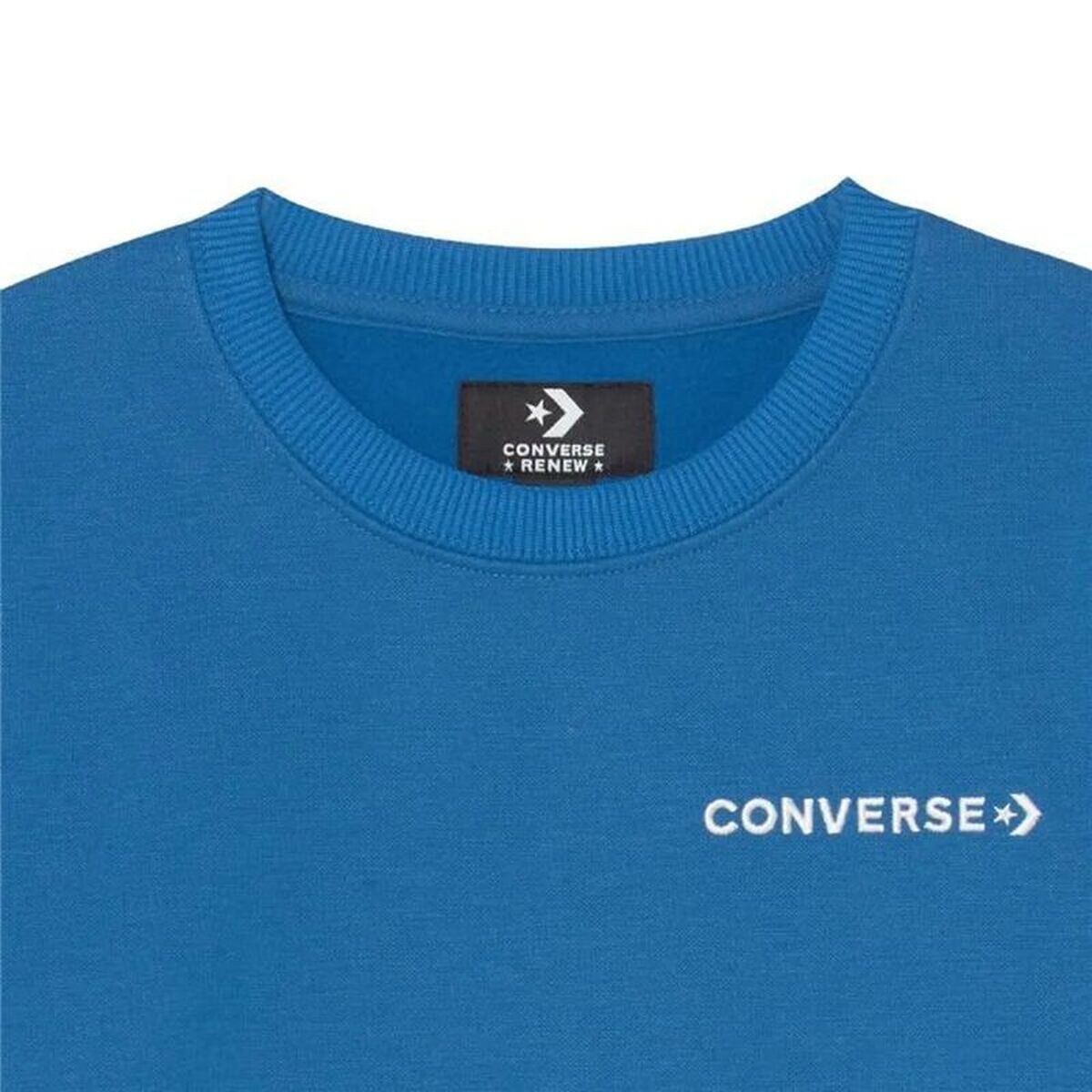 Children’s Sweatshirt without Hood WordMark Crew Blue