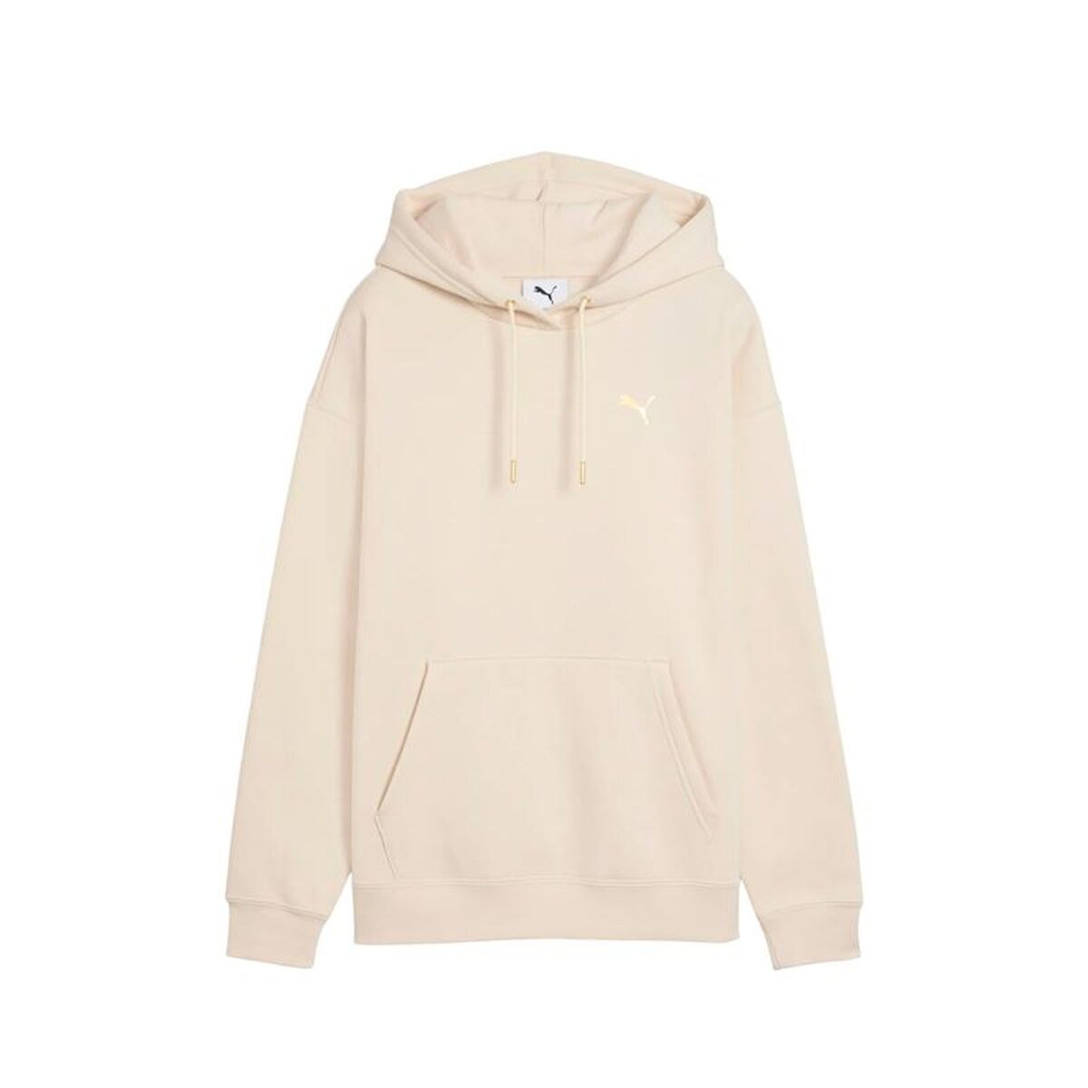 Women’s Hoodie Maximal Metallic Beige