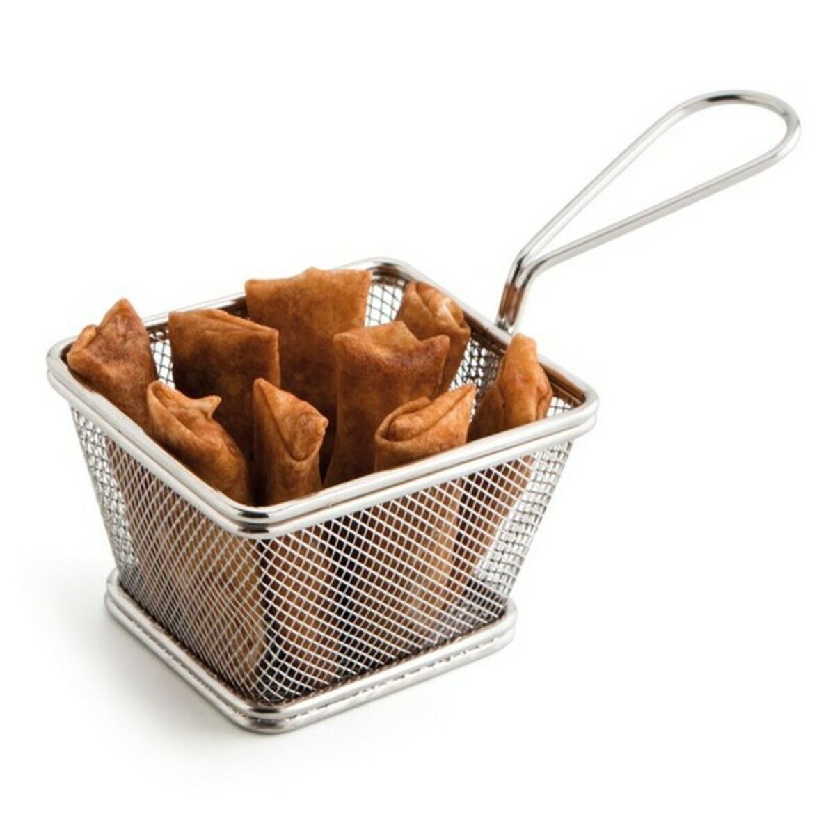 Basket for Presenting Aperitifs Select Steel Metal