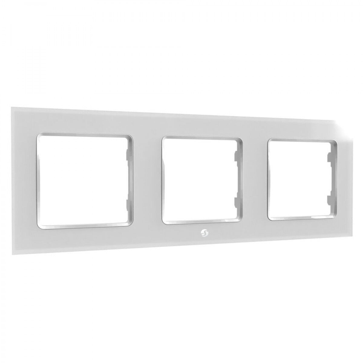 Light switch surround WF3_WHITE White Metal Wall mounting