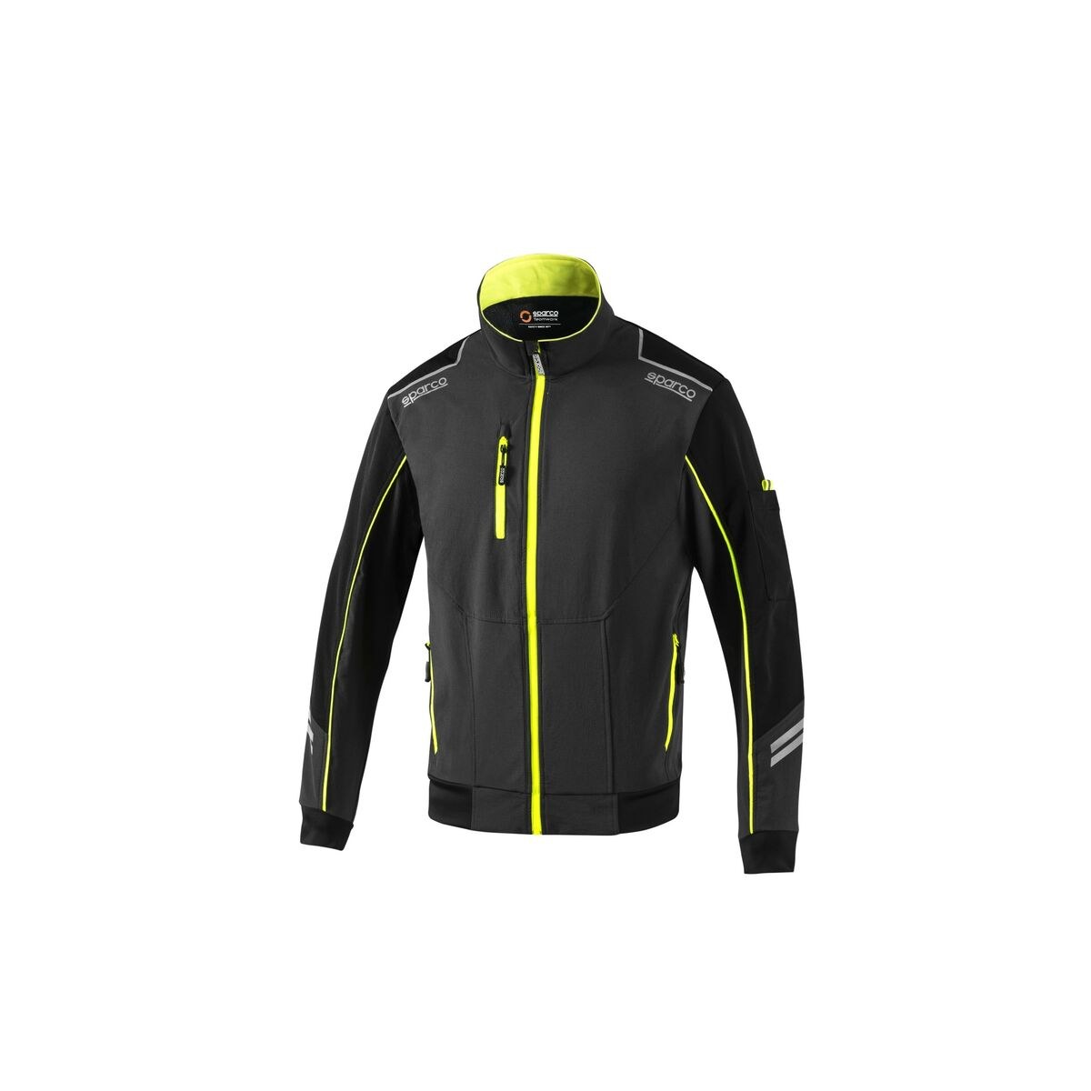 Men's Sports Jacket Tech TW Yellow Grey