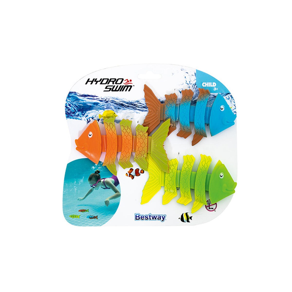 Submersible Diving Toy Fish 3 Pieces