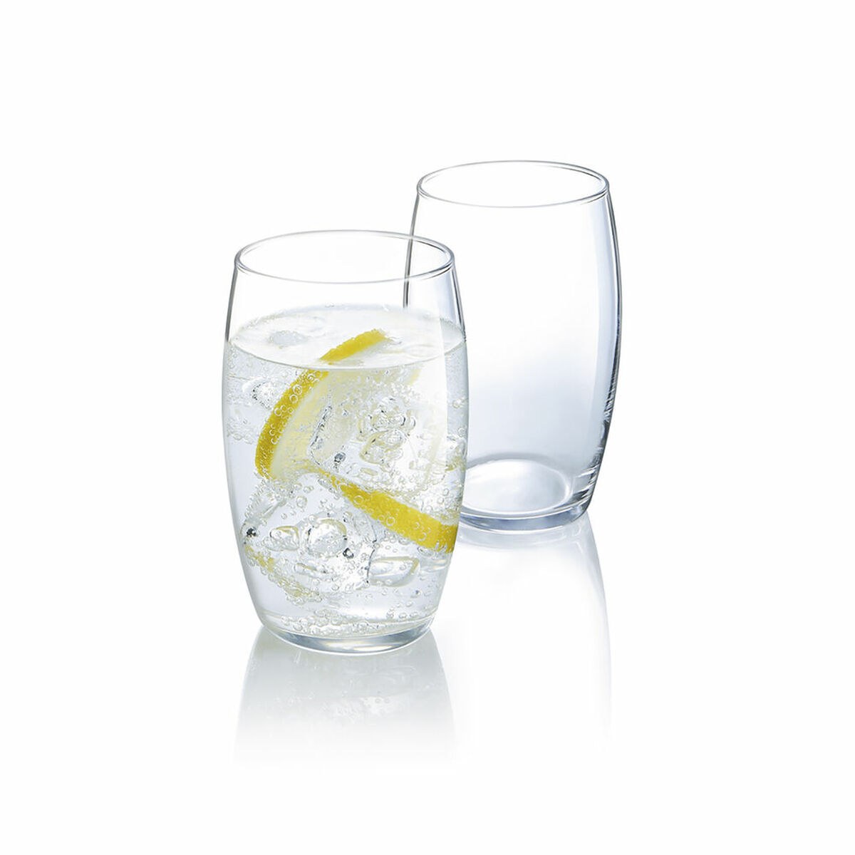 Set of glasses Versailles Transparent Glass 375 ml 6 Pieces