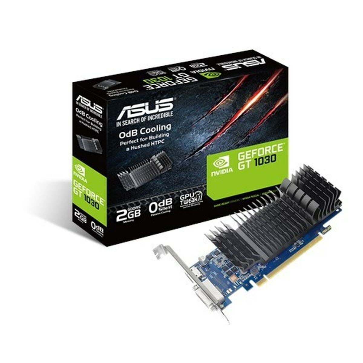 Graphics card GT1030-SL-2G-BRK NVIDIA GeForce GT 1030 DDR5 SDRAM