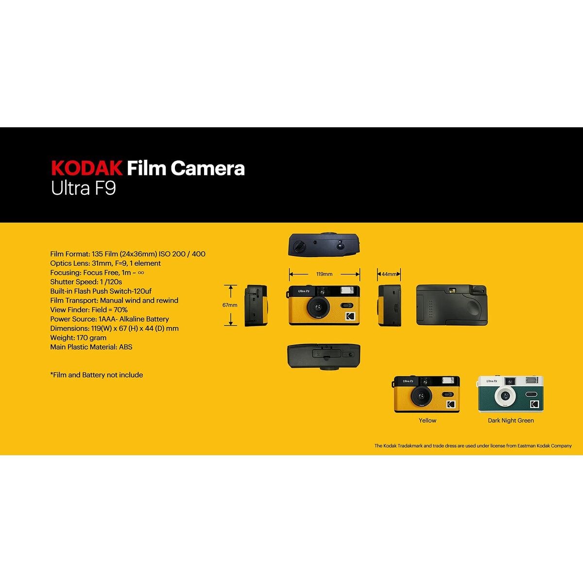 Photo camera Ultra F9