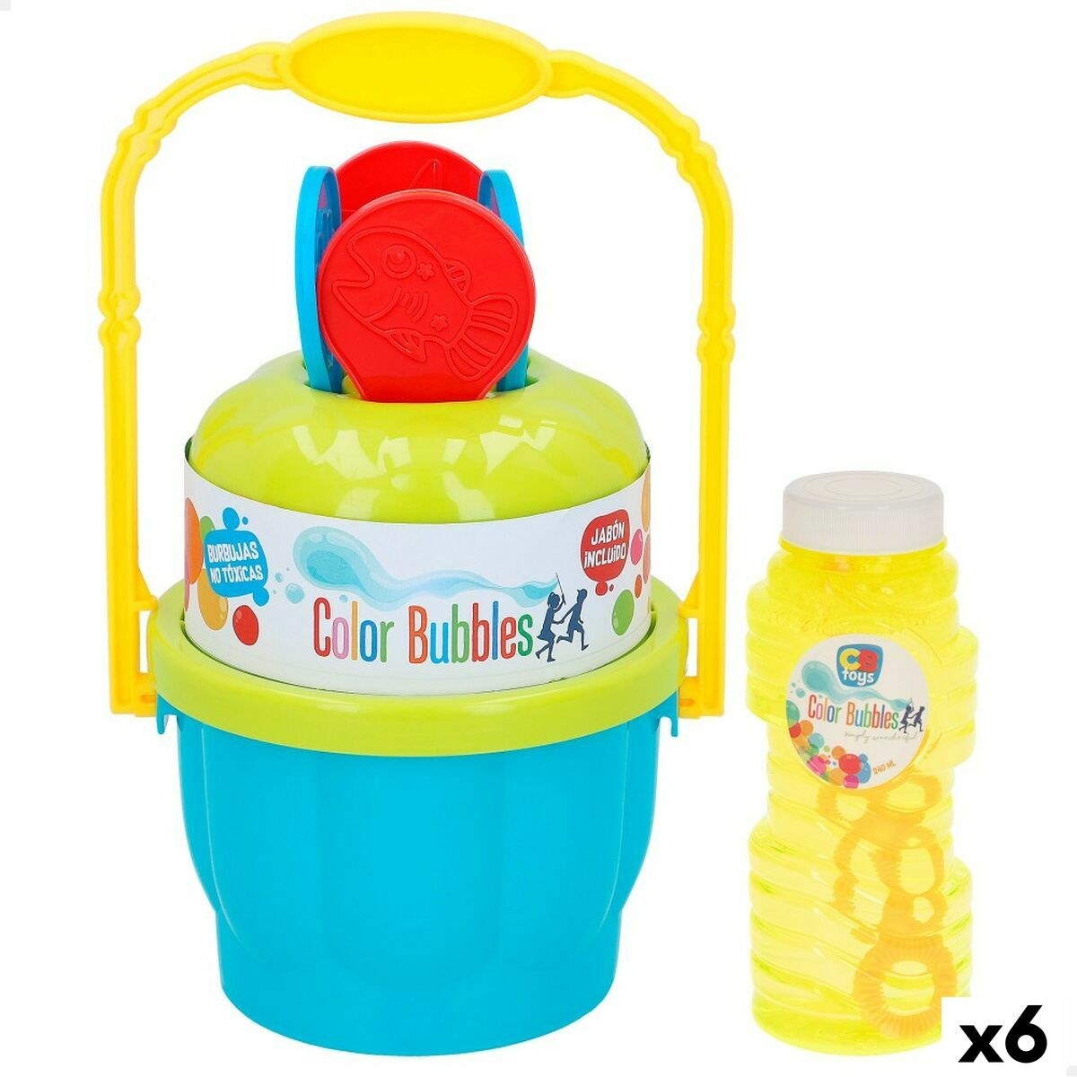 Bubble Blowing Game 240 ml 17,5 x 28 x 13,5 cm (6 Units)