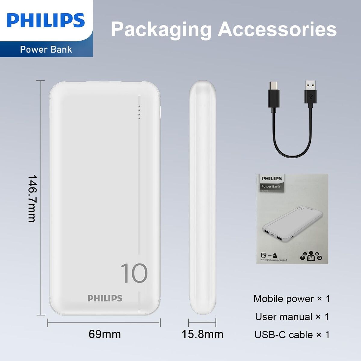 Powerbank DLP1810NW/62