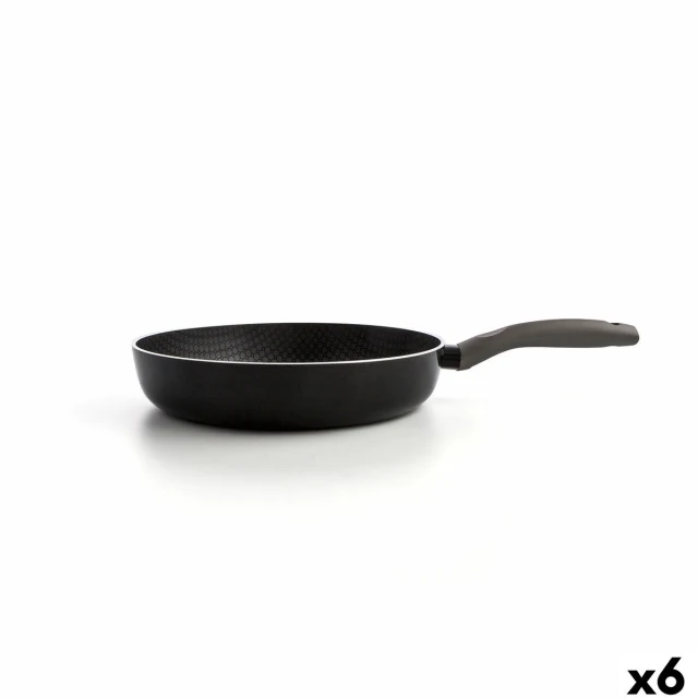 Pan Honey Black Metal Ø 28 cm (6 Units)