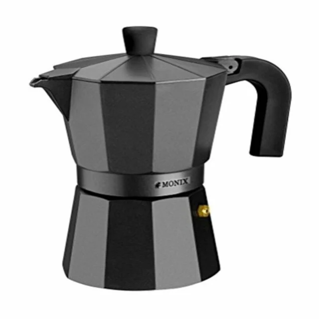 Italian Coffee Pot Braisogona_M640012 Black 1,5 L
