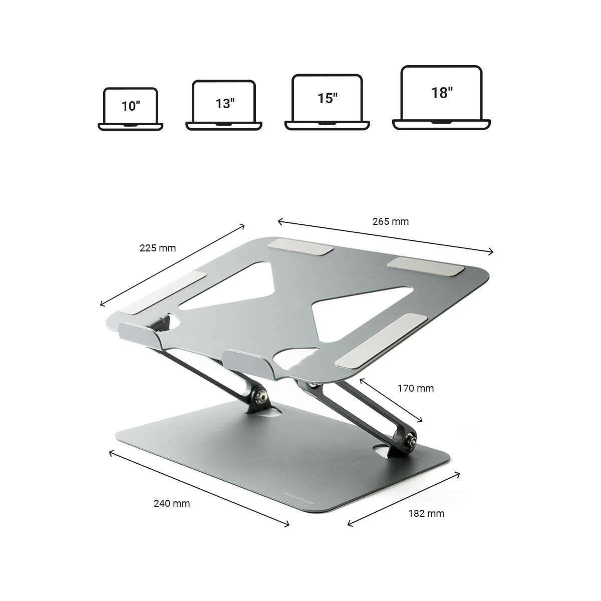 Folding and Adjustable Laptop Stand Lastan