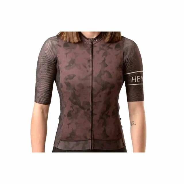 Cycling jersey Prestiggio Brown