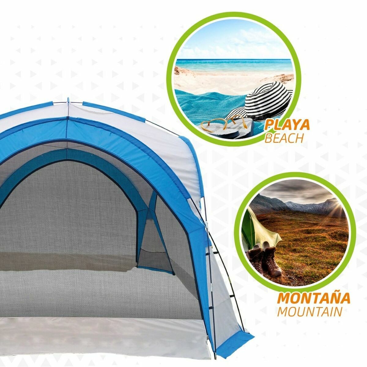Beach Tent Camping Mosquito net 350 x 350 x 260 cm