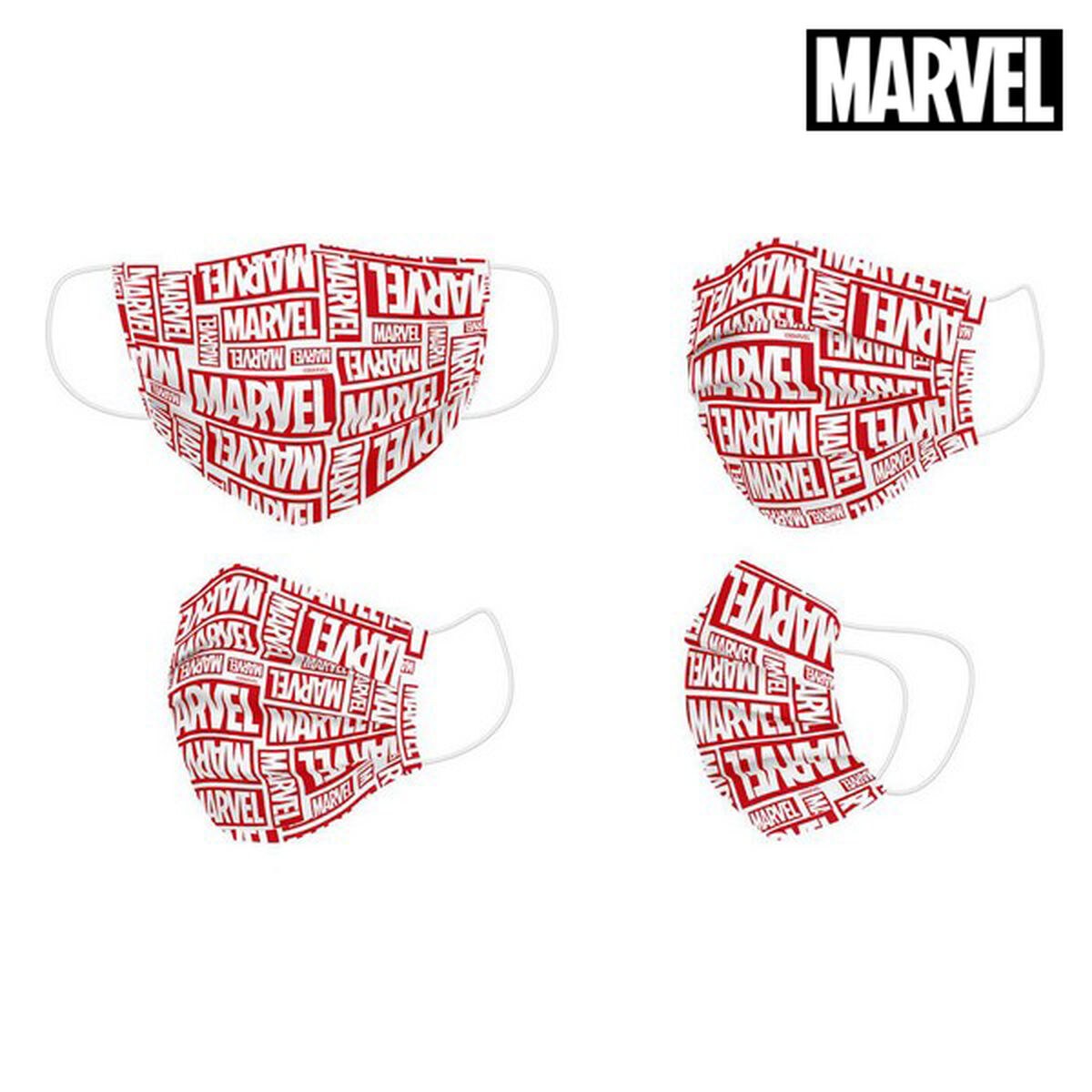 Hygienic Face Mask Children's Red