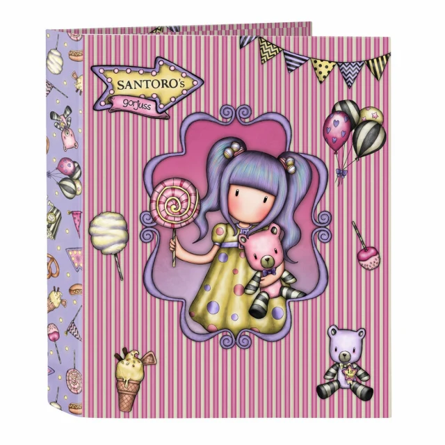 Ring binder First prize Lilac A4 27 x 33 x 6 cm
