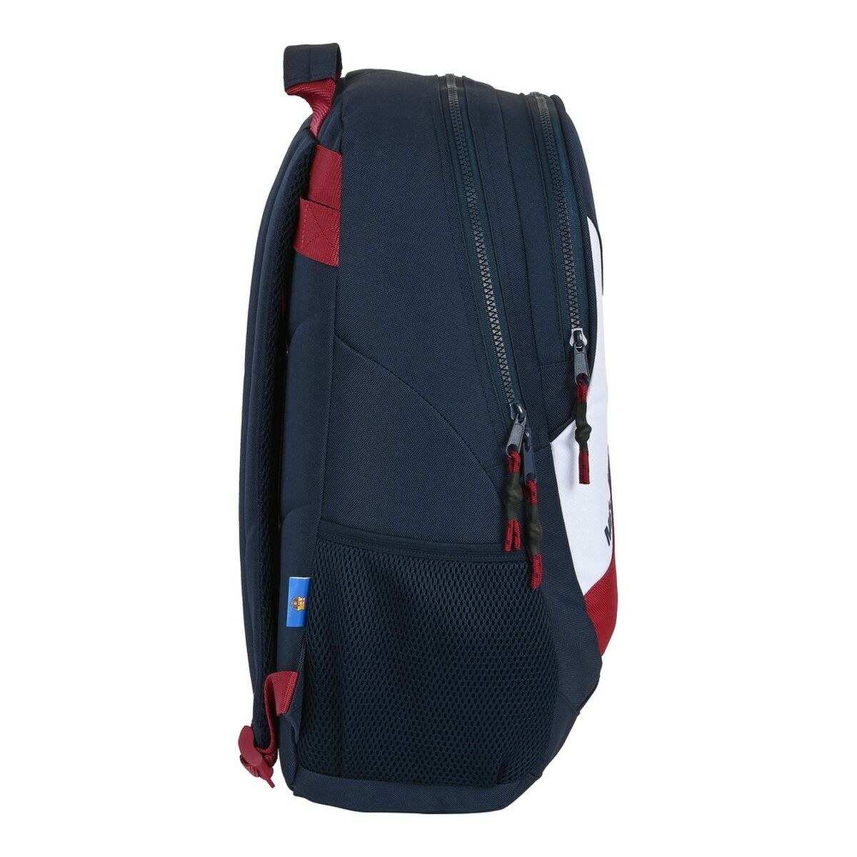 School Bag Blue Maroon (32 x 44 x 16 cm)