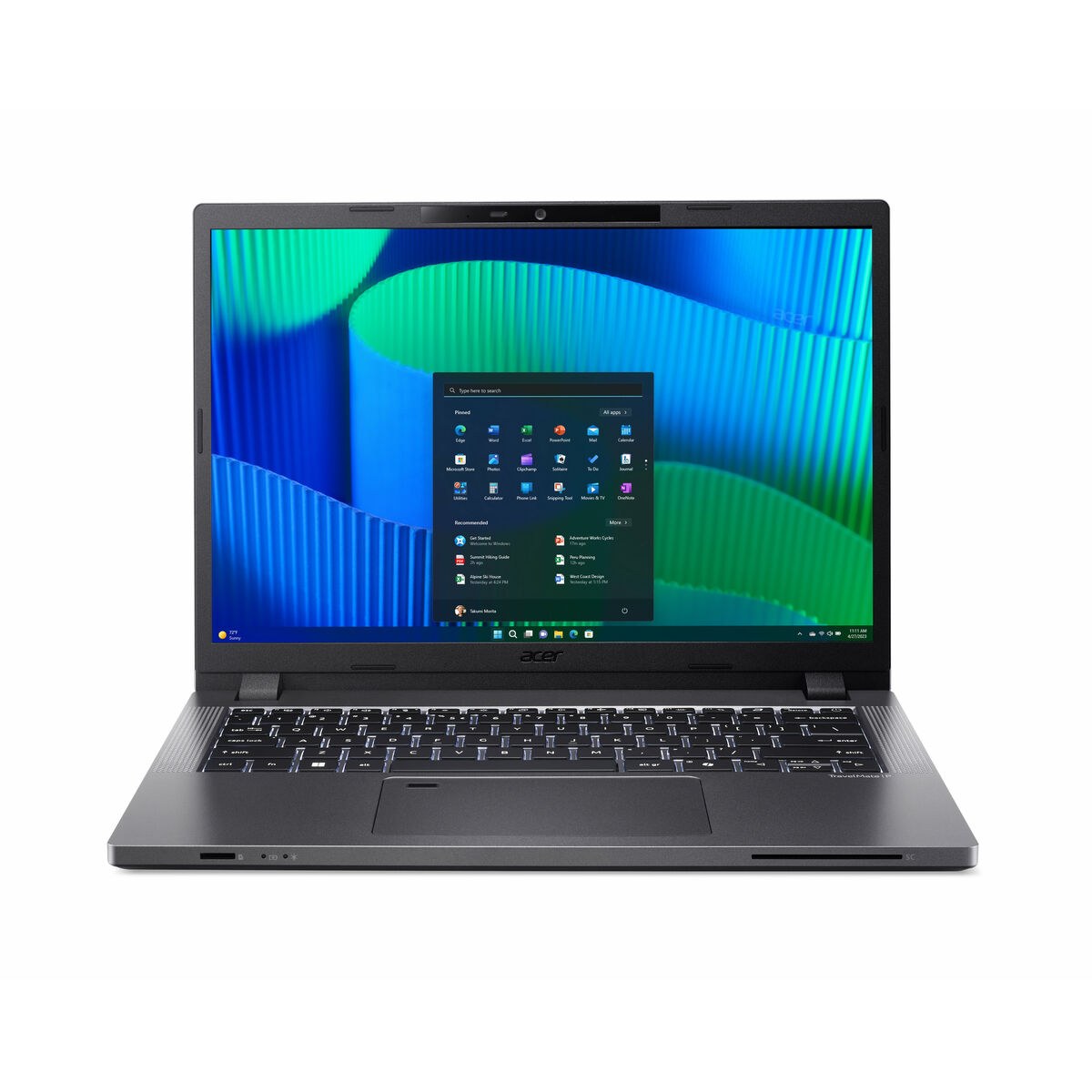 Laptop NX.B63EB.003 14" Intel Core 5 120U 16 GB RAM 512 GB SSD Spanish Qwerty